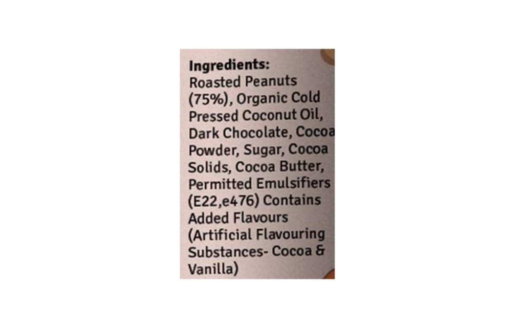 9Grams Dark Chocolate Peanut Butter    Glass Jar  200 grams